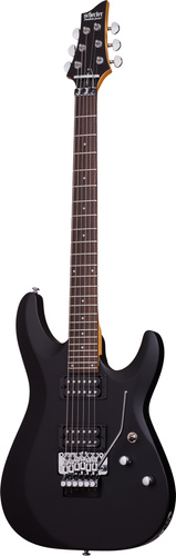 Schecter C-6 Deluxe FR Satin Black - Gitara elektryczna
