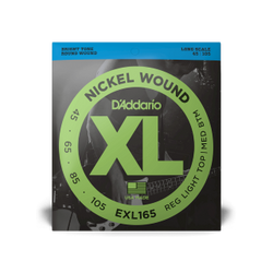 D'Addario EXL165 - Struny do gitary basowej