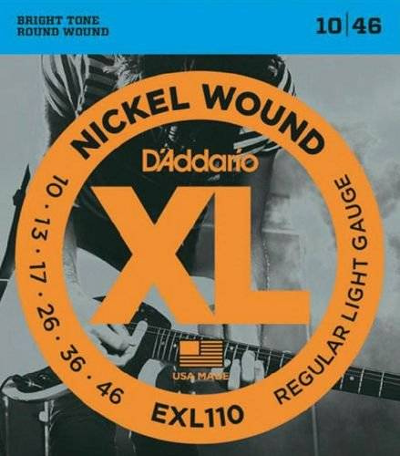 D'Addario EXL110 - Struny do gitary elektrycznej