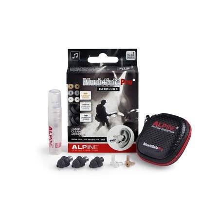 Alpine Music Safe Pro Black - Stopery do uszu