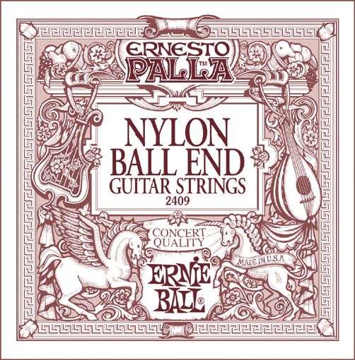 Ernie Ball EB2409 Nylon Ball End - Struny do gitary klasycznej