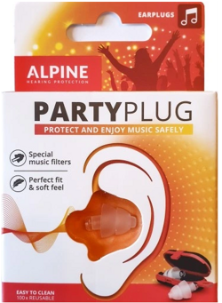 Alpine Party Plug Transparent - Stopery do uszu