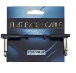 RockBoard Flat Patch Cable PC F 5 BLK - 5 cm - złączka efektowa